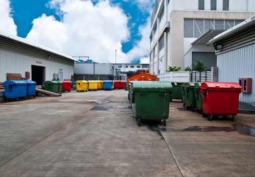 Removal of garden debris by professionals